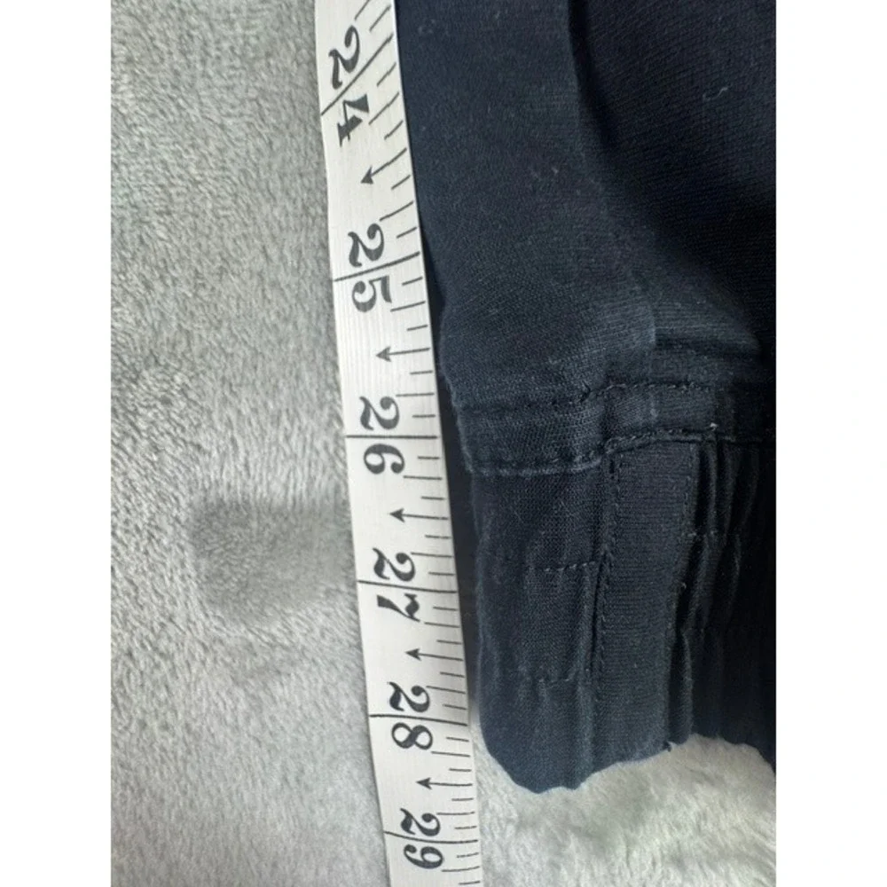 Nike Joggers Mens XXL Black Air Woven Track Pants Elastic Waist Tapered Cuff